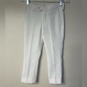 Michael Kors Youth Size 5 White Straight Leg Slacks